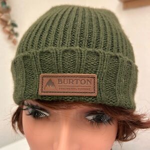 Burton gringo Forest Green Ribbed Beanie unisex